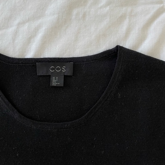 COS Black Wool Sweater - Picture 3 of 4